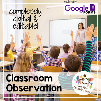 Preview of Digital Classroom Observation Form