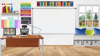 Digital Classroom Template Spanish Classroom By Marisol De Murillo