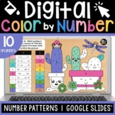 Digital Color by Number for Google Slides | Number Pattern