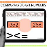Digital Comparing 3 Digit Numbers 