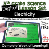Digital Complete Lesson Set - 5th Electricity and Circuits