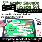 Digital Complete Lesson Set - Nature of Science DISTANCE LEARNING
