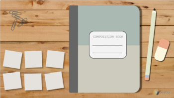 Preview of Digital Composition Notebook (Moss)
