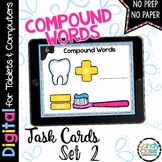 Digital Compound Words Activities Google Slides 1st & 2nd 