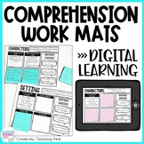 Digital Comprehension Strategies Work Mats - Distance Lear
