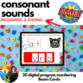 Consonant Sounds Digital Progress Monitoring Activity