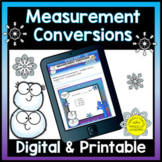 Digital Converting Customary Units of Measures | Winter Me