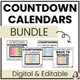 Digital Countdown Calendars BUNDLE | Classroom Community B