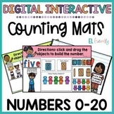 Digital Counting Numbers 1-20 Mats