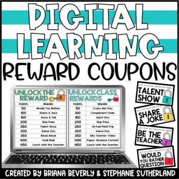 Preview of Digital Coupons & Rewards - Digital Classroom Management