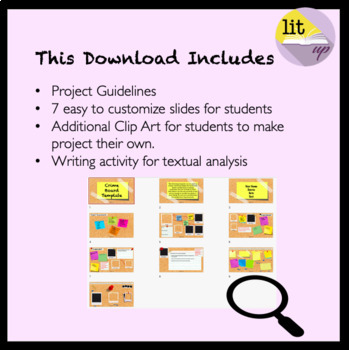 Digital Crime Board Template for Textual Analysis (Remote/Distance or
