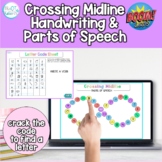Digital Crossing Midline, Handwriting & Drawing Game for T