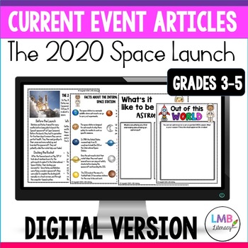 Preview of Digital Current Event Article, 2020 SpaceX Mission, International Space Station