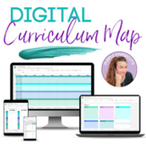 Digital Curriculum Map & Pacing Guide - editable