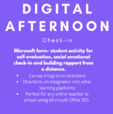 Digital Daily Afternoon Check-In Activity- CANVAS and othe
