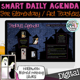 Digital Daily Agenda / October Morning Slides - Halloween 