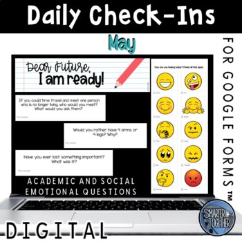 Preview of Digital Daily Check In - May SEL