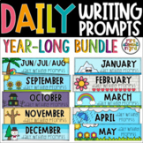 Digital Daily Writing Prompts BUNDLE for the Year | Google