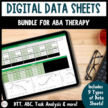 Preview of Digital Data Sheets - ABA Therapy Starter Bundle