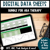 Digital Data Sheets - ABA Therapy Starter Bundle