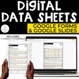 Digital Data Sheets Special Ed (EDITABLE)