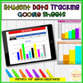 Digital Data Tracker for Students Google Sheets Editable N