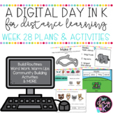 Digital Day in K Week 28 Plans & Activities | Google Slides