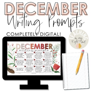 Preview of December Writing Prompts