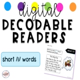 Digital Decodable Readers- SHORT I