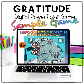 Preview of Gratitude Sample Game | Gratitude Game