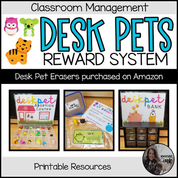 Preview of Digital DeskPet Bundle - Classroom Management Program