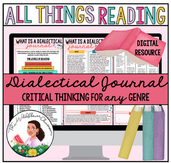 Preview of Digital Dialectical Journal for Middle and High School