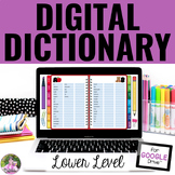 Digital Personal Spelling Dictionary - Student Sight Word 