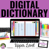 Digital Spelling Dictionary Upper Grade Word Lists - Perso