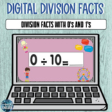 Digital Division Fact Task Cards