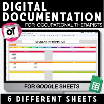 Preview of Digital Documentation for Occupational Therapy