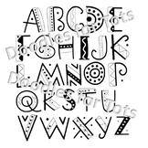 Digital Doodle Alphabet