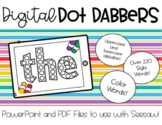 Digital Dot Dabber Sight Words and ABC's
