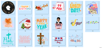 Holiday Planner Sticker Printable by Kallie Berg