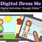 Digital Dress For The Weather: Google Slides™ - Clothing U
