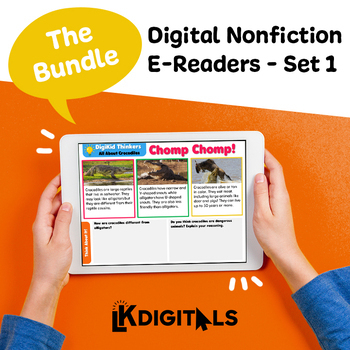 Preview of Digital E-Readers Bundle | Distance Learning - Google Slides™ & Seesaw™