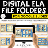 Digital Language Arts File Folders for Special Ed (Digital