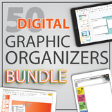 Digital ELA GRAPHIC ORGANIZERS for Google Slides™ | Distan