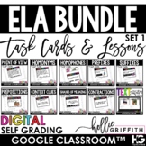 Digital ELA Lessons and Task Cards Set 1 | Google Classroom