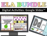Digital ELA BUNDLE: Letters, Phonics, Spelling Bundle for 