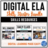 Digital ELA Skills Starter Bundle | Google Classroom | Dis