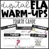 Digital ELA Warm-Ups Fourth Grade