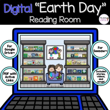 Preview of Digital Earth Day Reading Room: For Google and Seesaw
