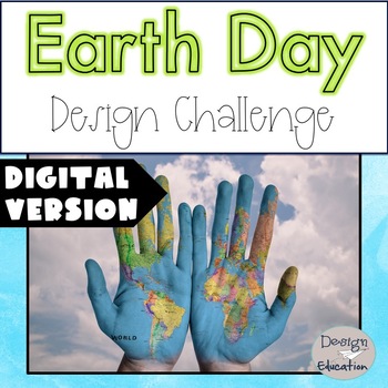 Preview of Earth Day STEM Project | Engineering Design Challenge | Recycled Materials