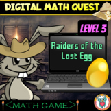 Digital Easter Math Game - LEVEL 3- Digital Resource Math 